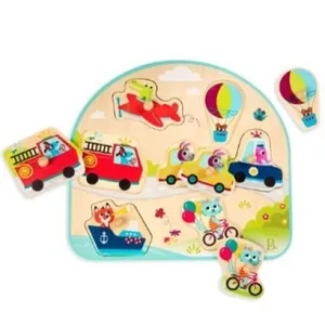 B. Vehicles On The Go! Wooden Puzzle