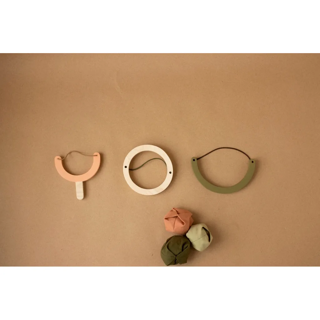 babai Wooden Slingshots Set "Piu-Piu-Piu"