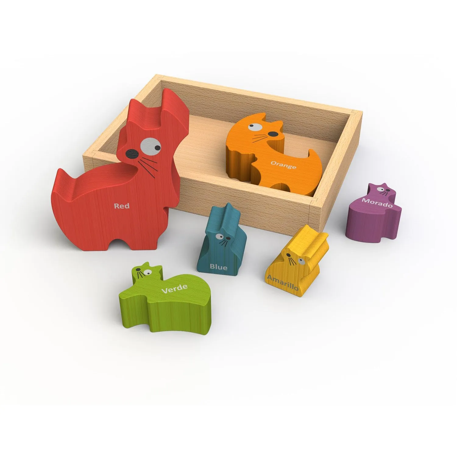 BeginAgain Cat Family Puzzle