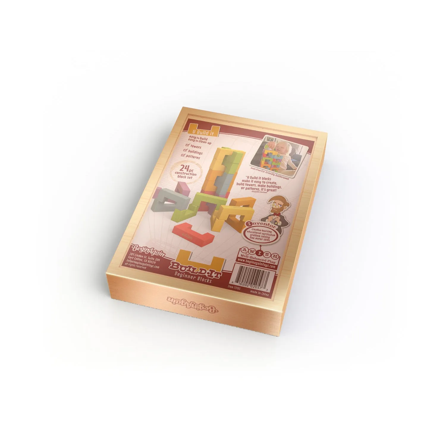 BeginAgain U Build It Plus 24pcs Set
