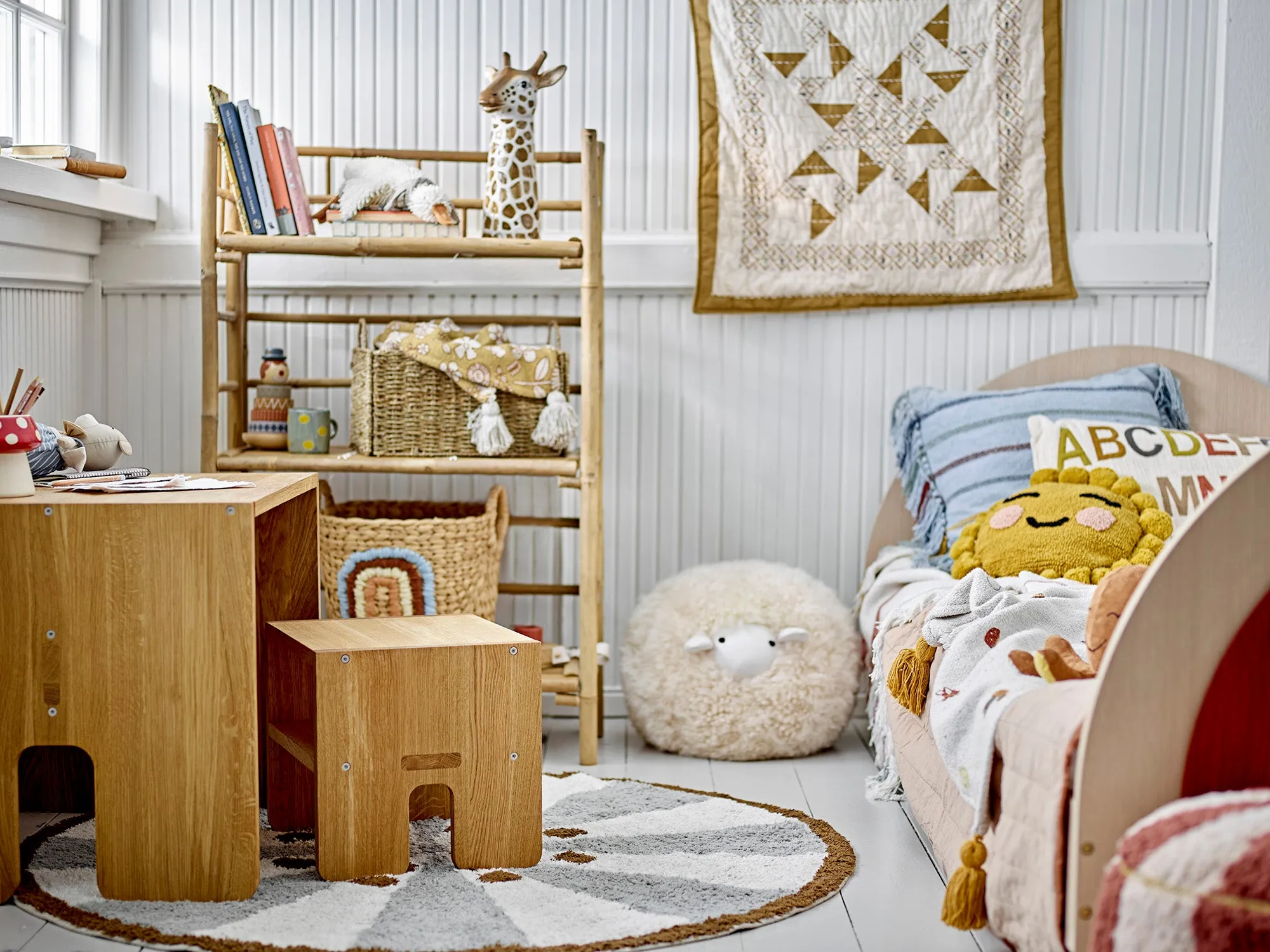 Bloomingville Cushion Vigge | Sun