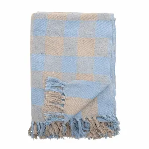 Bloomingville: Largs Throw, Blue
