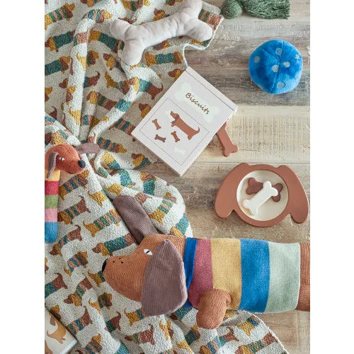 Bloomingville Throw Blanket | Charlie Dog
