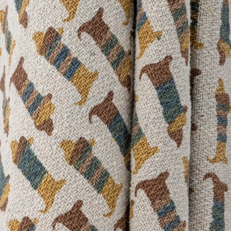 Bloomingville Throw Blanket | Charlie Dog