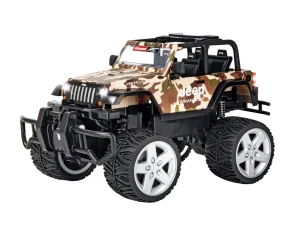 Carrera RC 1:16 Jeep Wrangler Camo With Winch