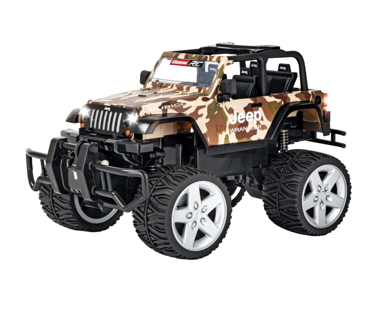 Carrera RC 1:16 Jeep Wrangler Camo With Winch