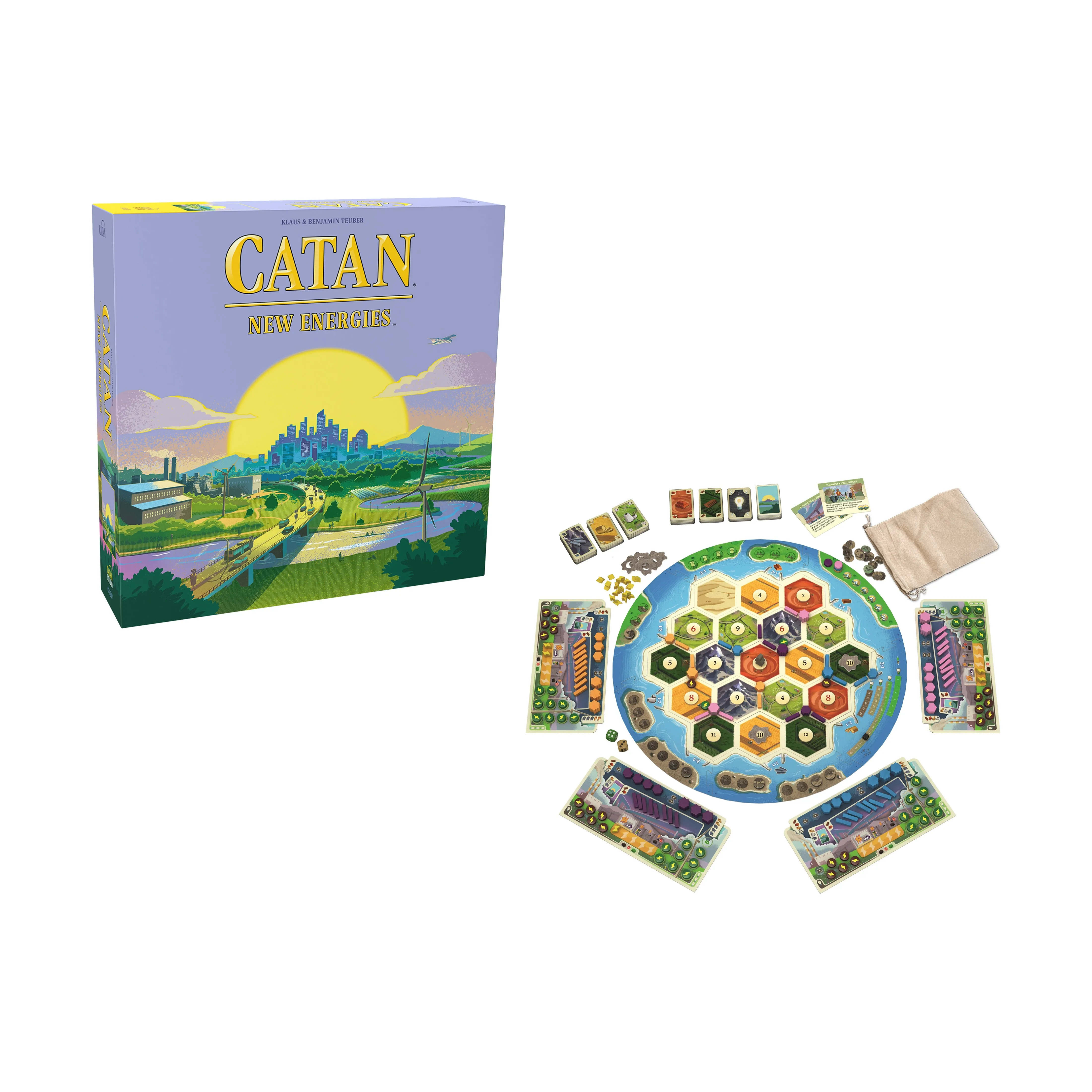 Catan: New Energies – Eco-Conscious Strategy Board Game