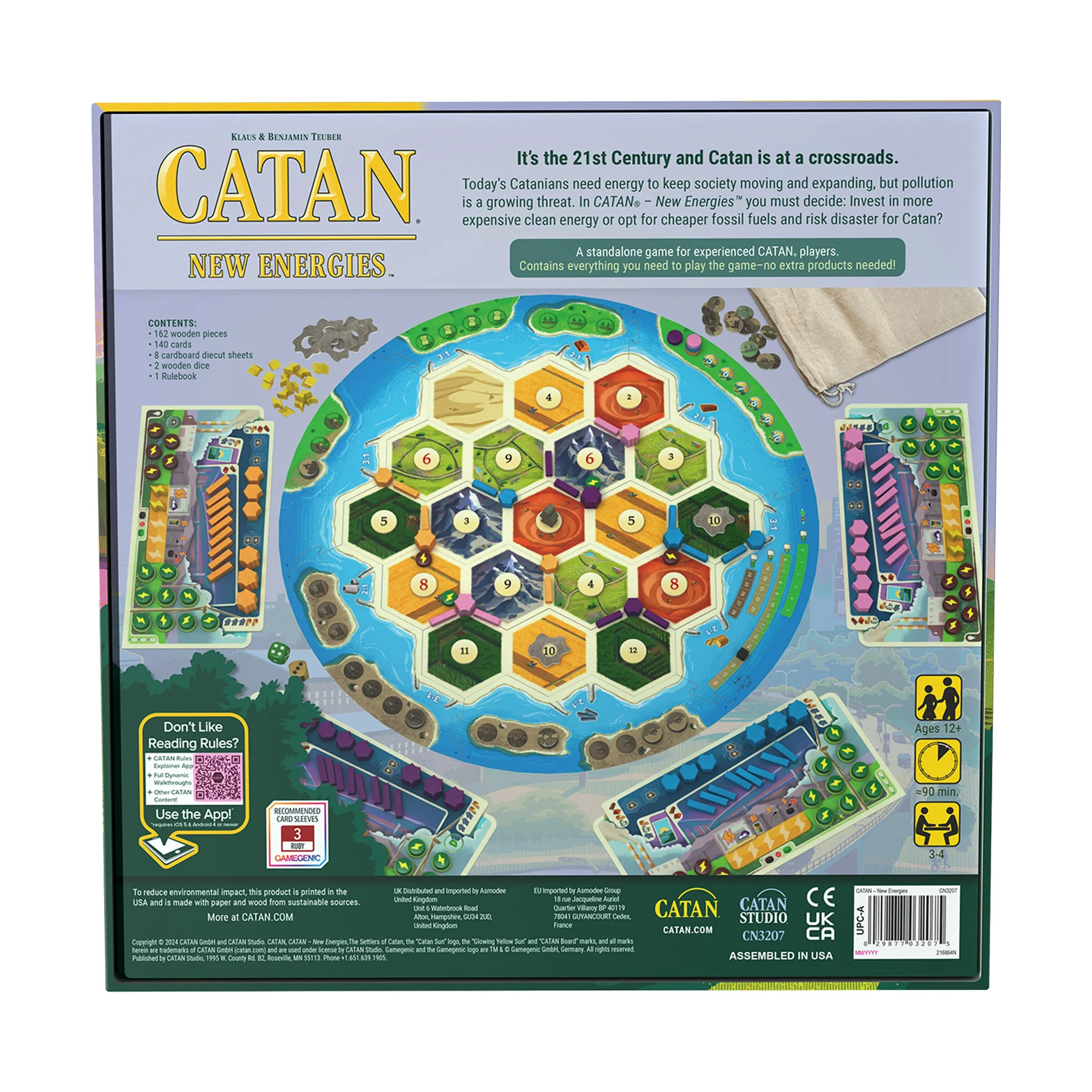 Catan: New Energies – Eco-Conscious Strategy Board Game
