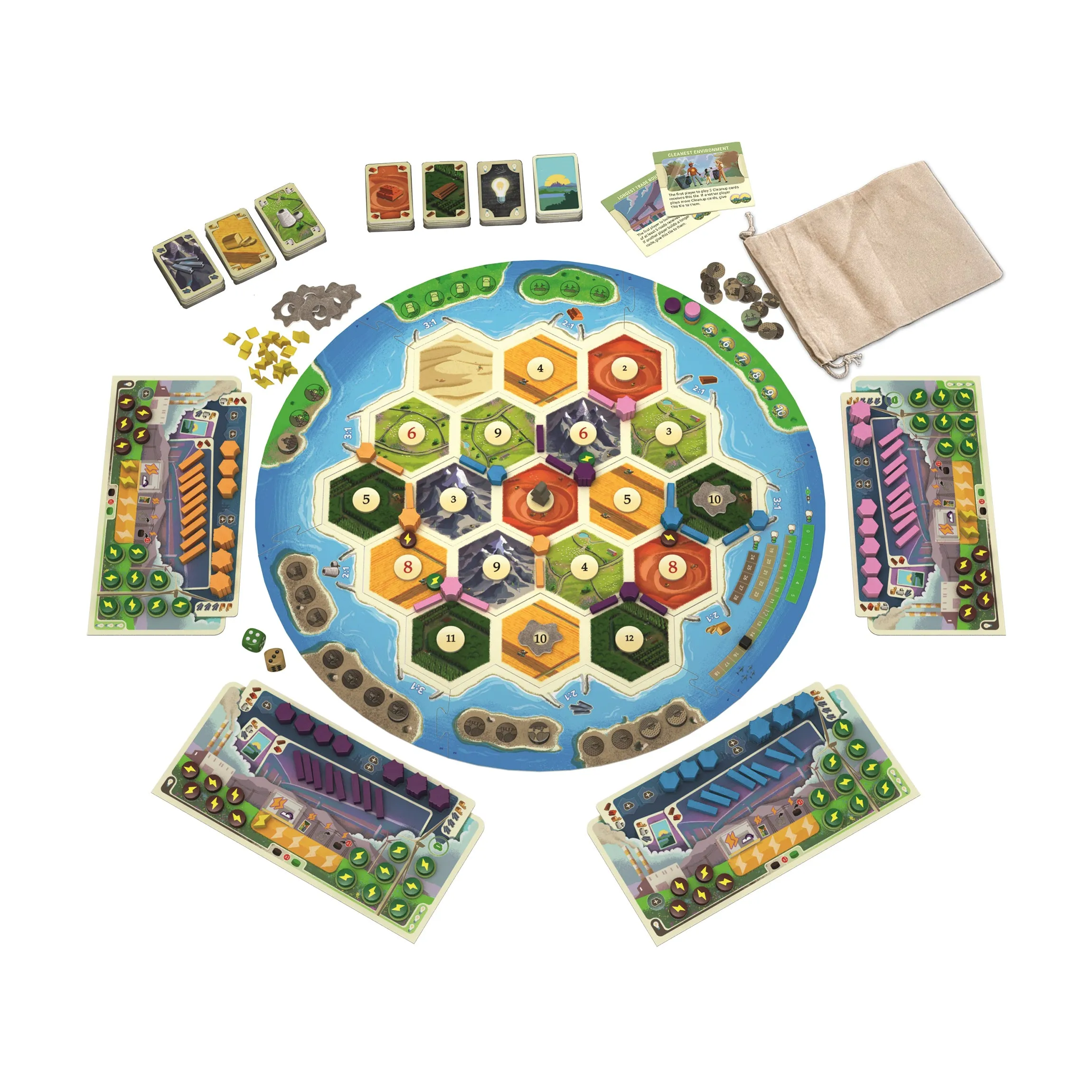 Catan: New Energies – Eco-Conscious Strategy Board Game