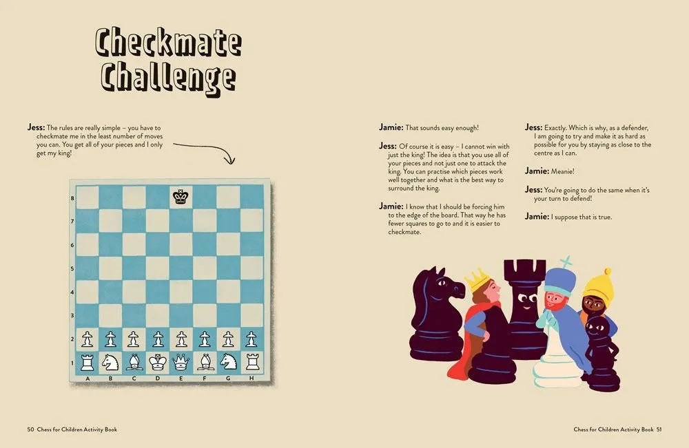 Chess for Children Activity Book (HB)