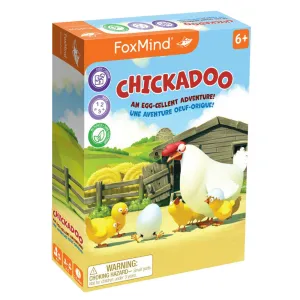 Chickadoo Card Game by FoxMind Games - Strategic Fun for Ages 6 