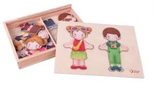 Classic World Dress-Up Puzzle