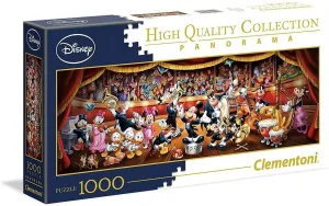Clementoni 1000 Piece High Quality Collection Panorama Puzzle Disney Classic ORChestra