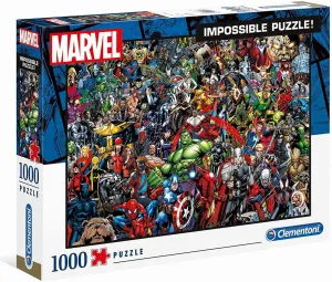 Clementoni 1000 Piece Impossible Puzzle! Marvel