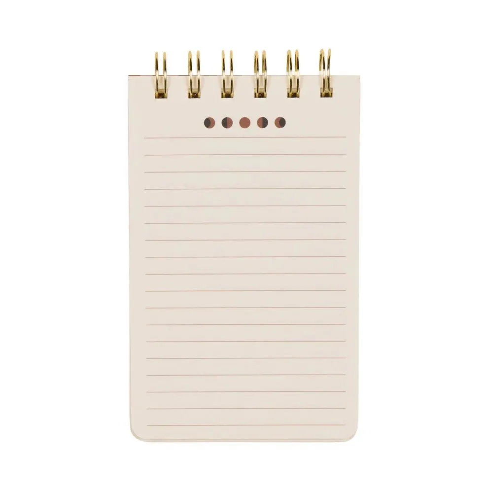 Designworks: A Dopo Moon Phases Twin Wire Notepad