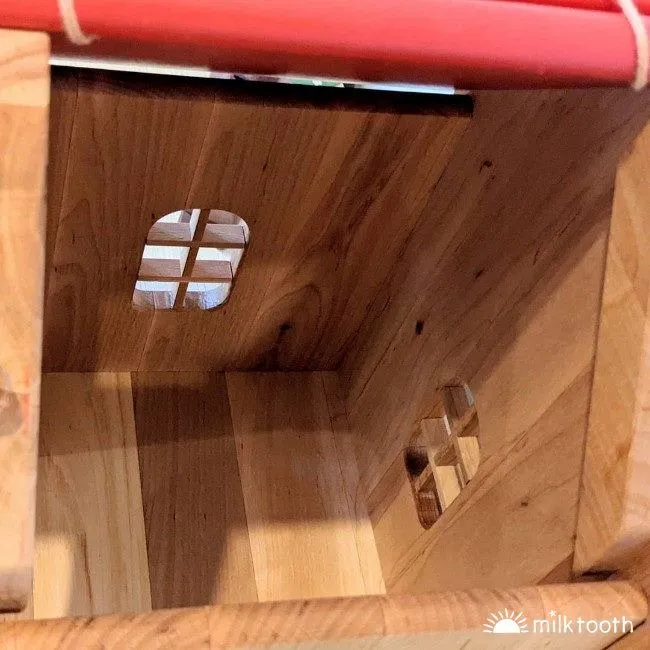 Drewart | Witch's Shed Red Roof | Wooden Doll House