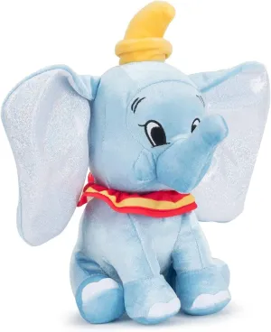 Dumbo 25 cm Plush Toy - 100 Years of Disney Celebration, Soft & Sparkly, Ages 0 
