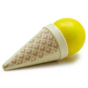 Erzi Ice Cream Cone, Yellow