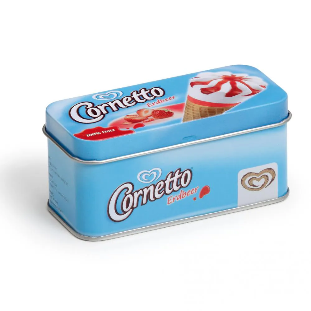 Erzi Ice Cream Cornetto Strawberry In A Tin