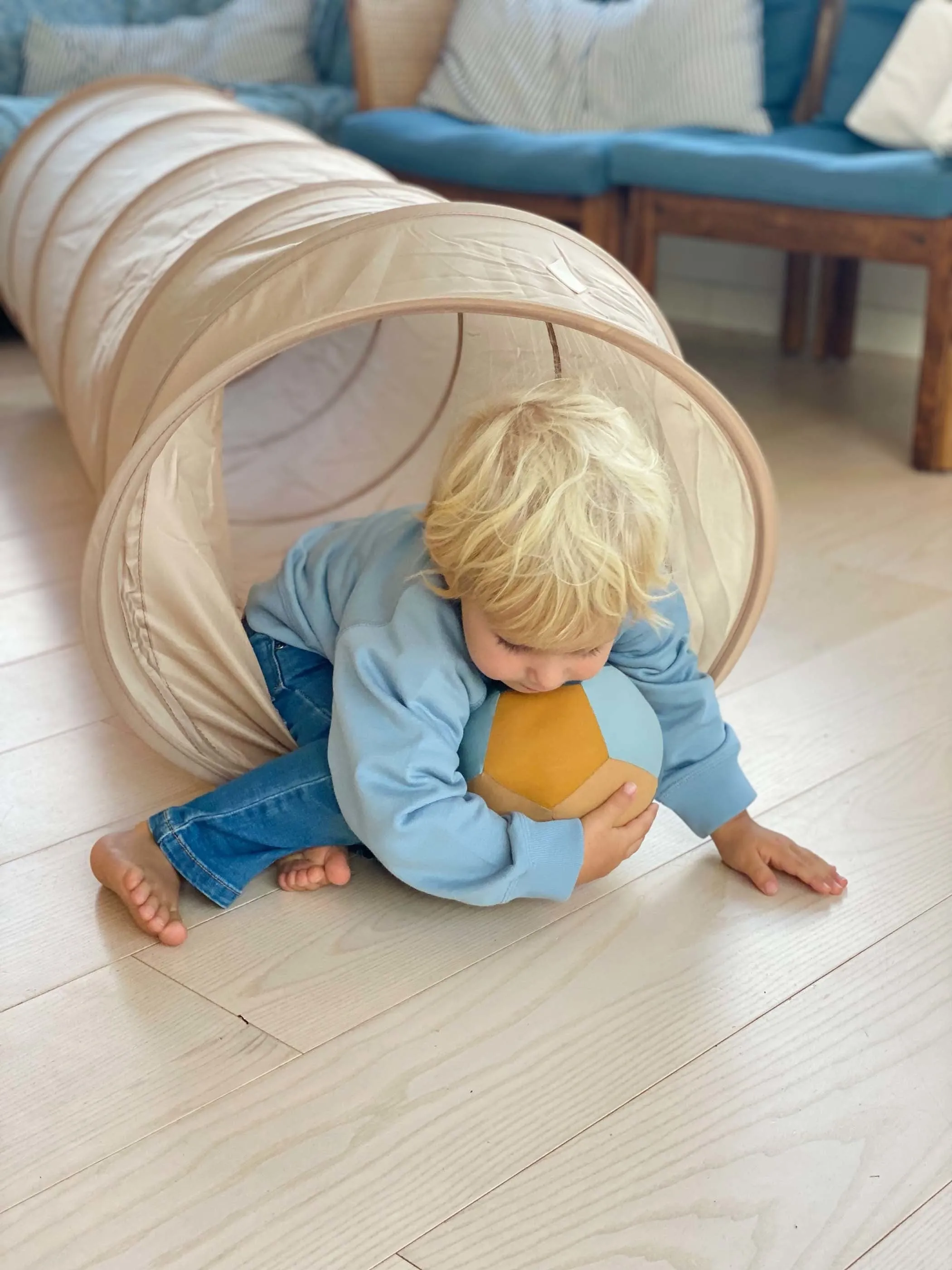 Fabelab Fabric Ball - Blue Mix