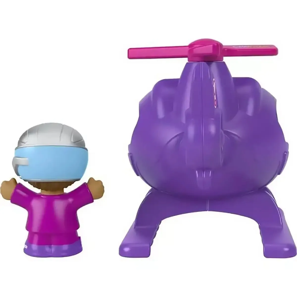 Fisher-Price Little People Barbie Helicopter Push-Along Vehicle