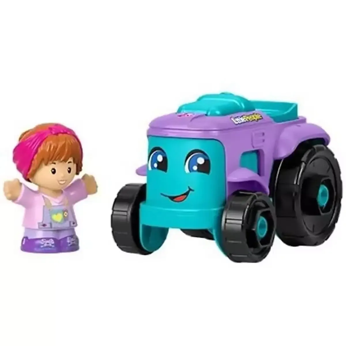 Fisher-Price Little People Barbie Tractor Push-Along Vehicle