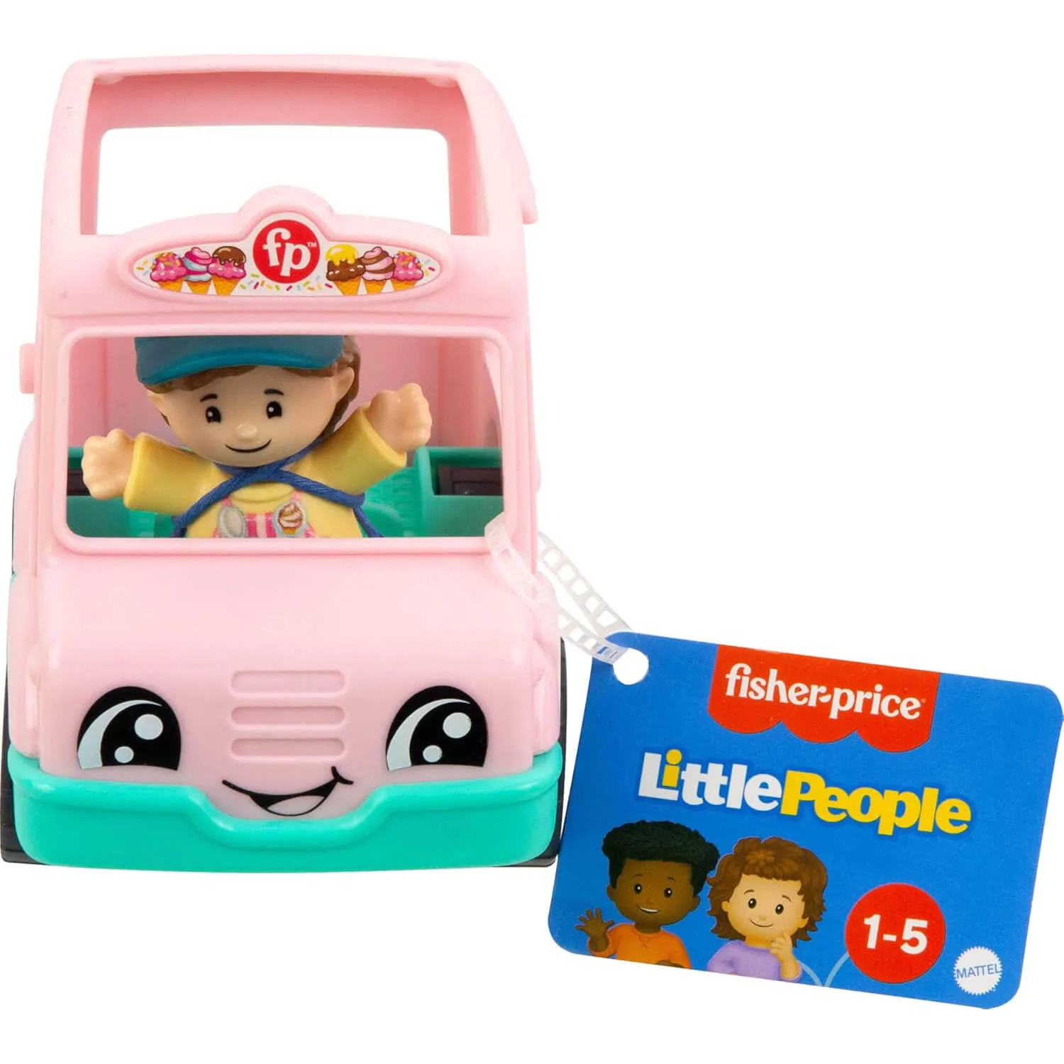 Fisher-Price Little People Ice Cream Truck Push-Along Vehicle