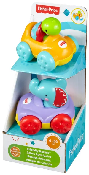 Fisher-Price Silly Speedsters Friendly Racers Elephant & Turtle