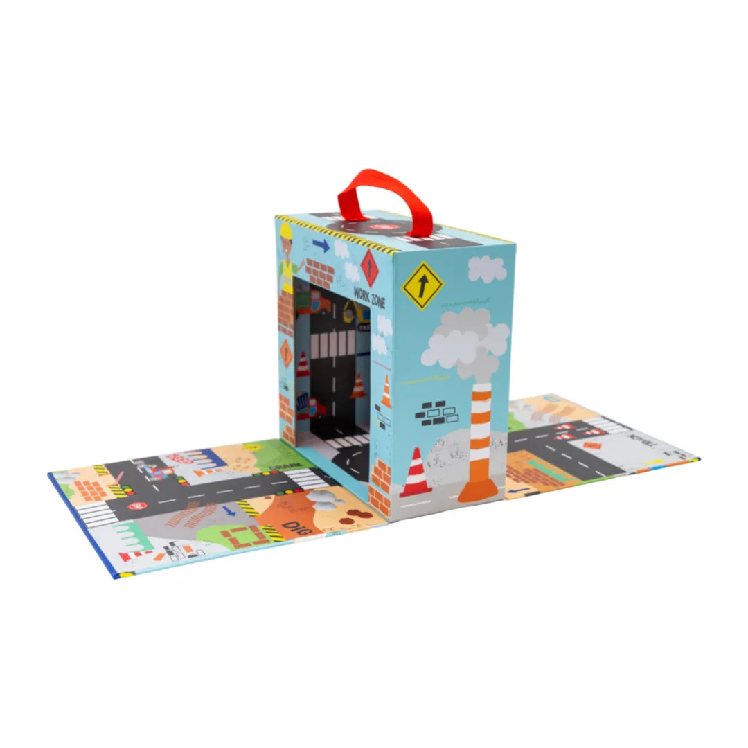 Floss & Rock Playbox with Wooden Pieces - Construction