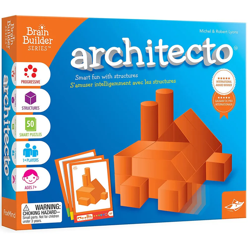 FoxMind Brain Builder Series - Architecto 3D Puzzle Game