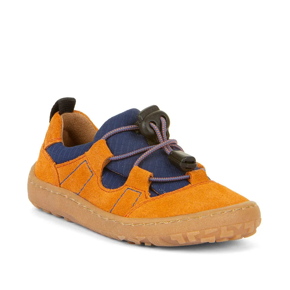 Froddo: Barefoot Track Shoes - Orange / Navy