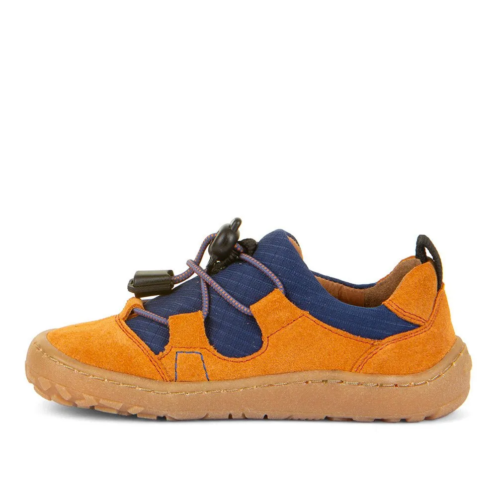 Froddo: Barefoot Track Shoes - Orange / Navy