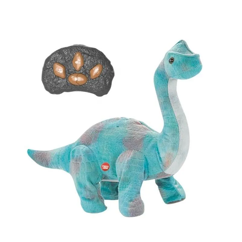 Fur Star Remote Control Simulation Plush Dinosaur