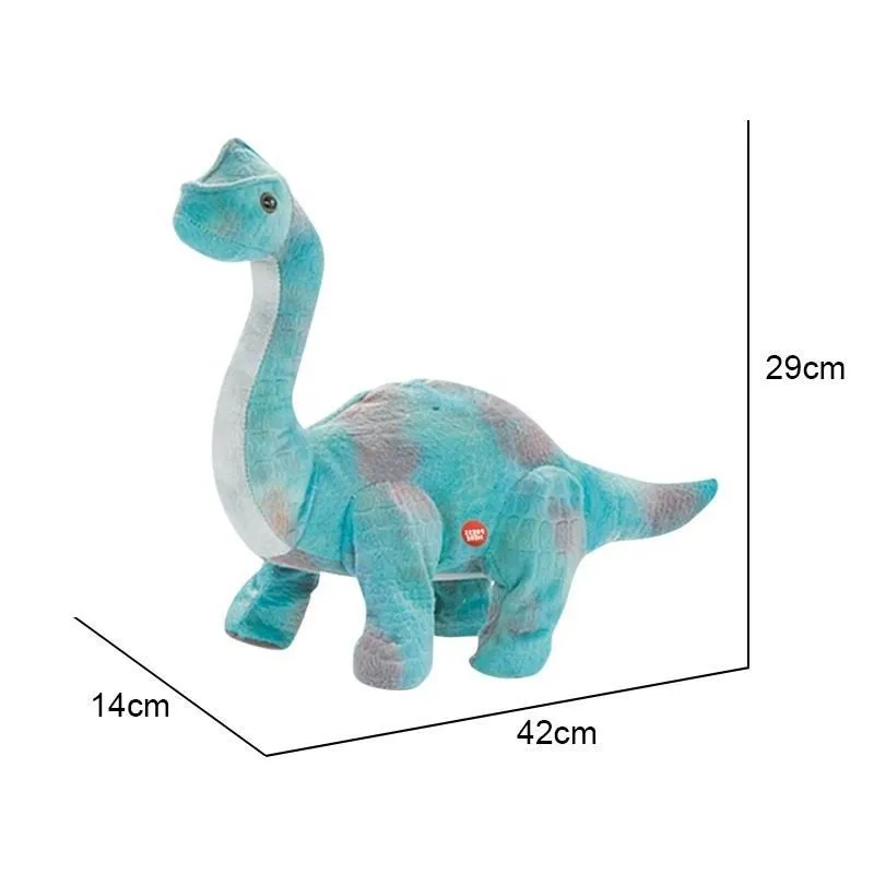 Fur Star Remote Control Simulation Plush Dinosaur