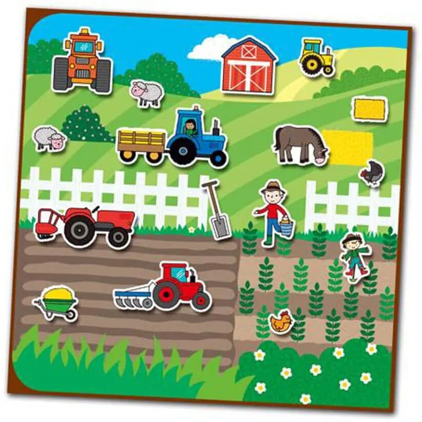 Galt 1005107 Reusable Sticker Book - Vehicles Wise - Kids Toys