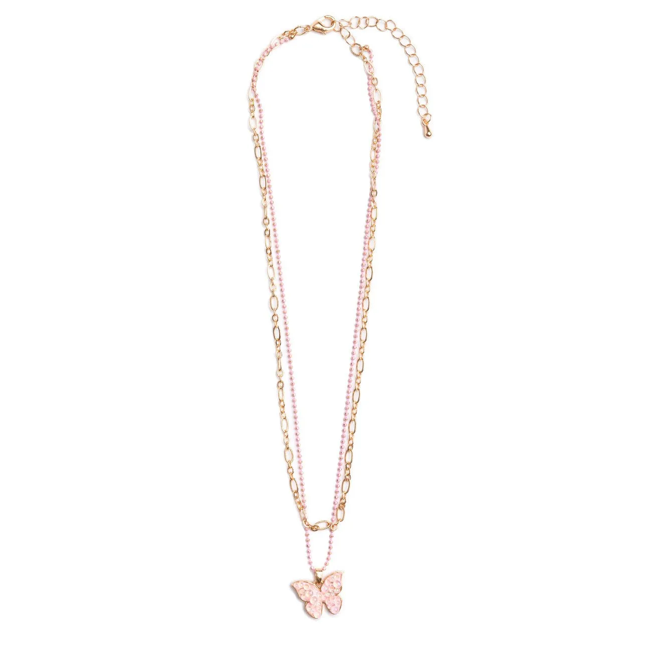 Great Pretenders Boutique Chic Bubbly Butterfly Necklace