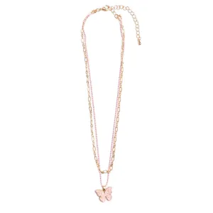 Great Pretenders Boutique Chic Bubbly Butterfly Necklace
