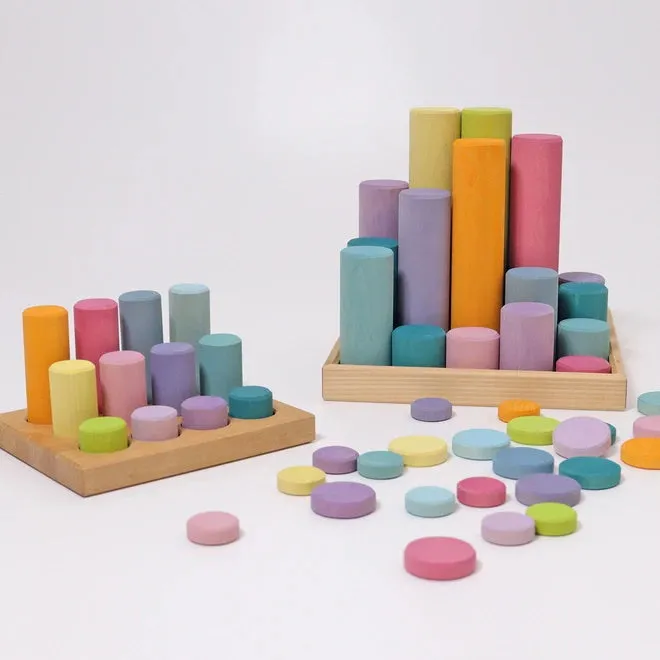 Grimm's | Wooden Pastel Coins