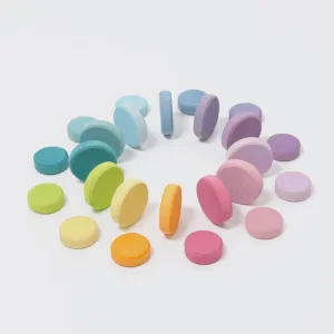Grimm's | Wooden Pastel Coins