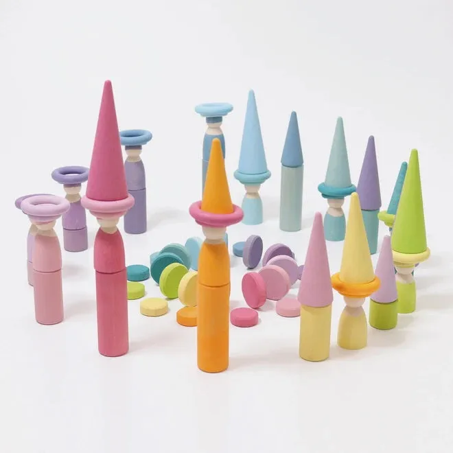 Grimm's | Wooden Pastel Coins