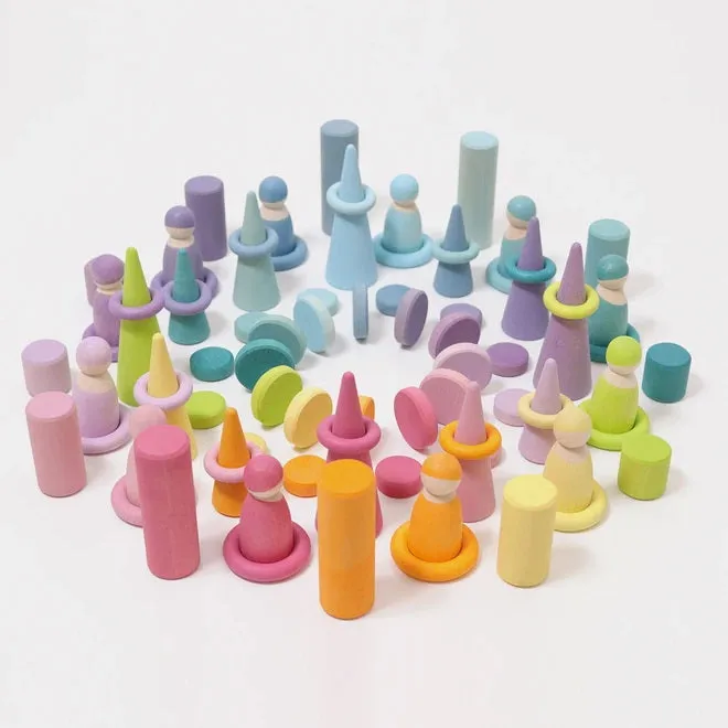 Grimm's | Wooden Pastel Coins