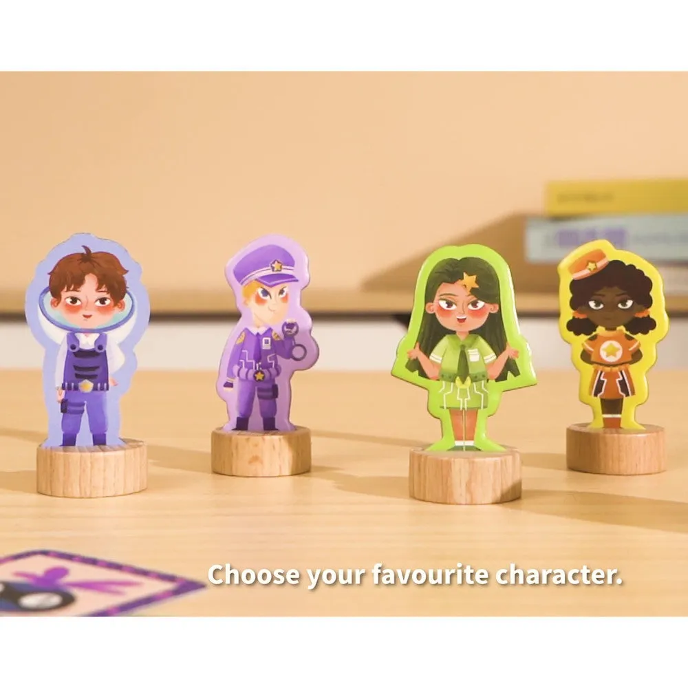 Hape Planetary Pursuit Space-Themed Board Game