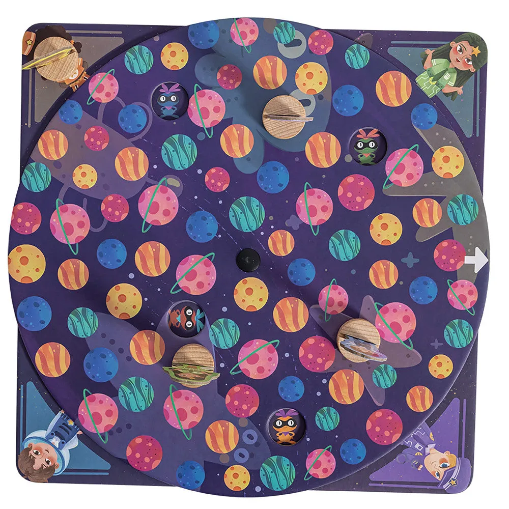 Hape Planetary Pursuit Space-Themed Board Game