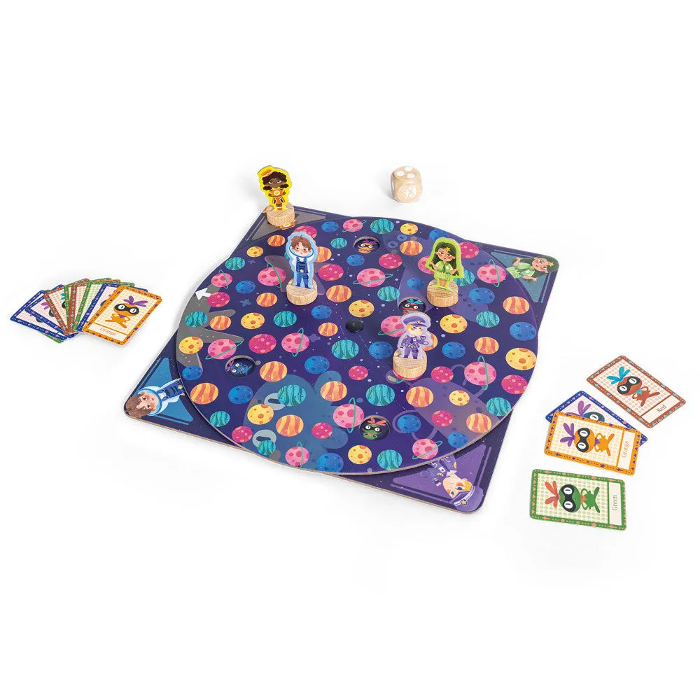 Hape Planetary Pursuit Space-Themed Board Game