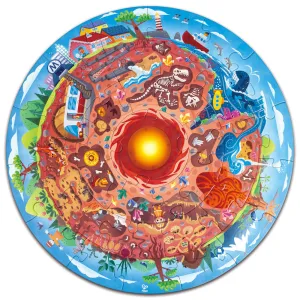 Hape Underground World Exploration Floor Puzzle - 36pc