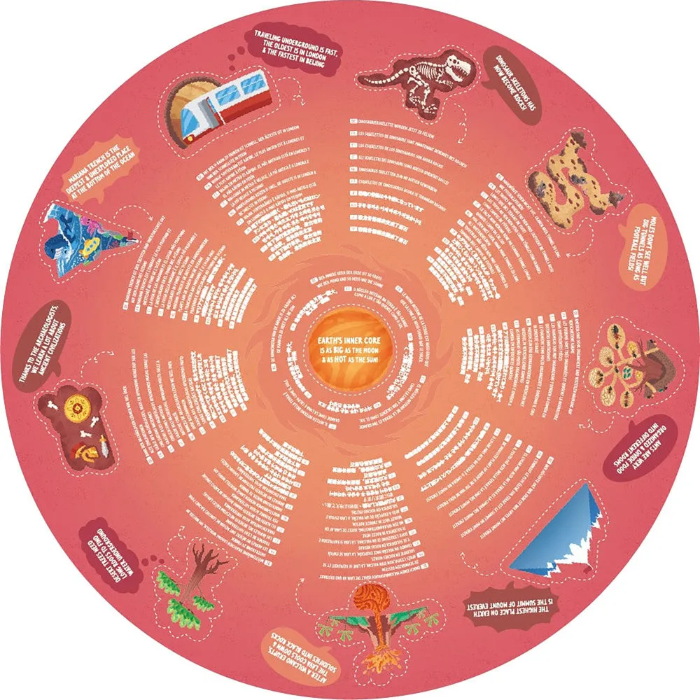 Hape Underground World Exploration Floor Puzzle - 36pc