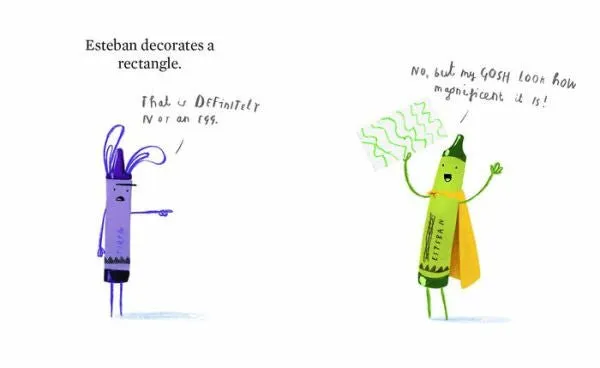 Happy Easter From The Crayons (Hardback)