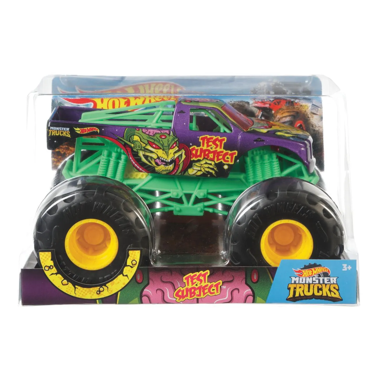 Hot Wheels 1:24 Monster Trucks Test Subject