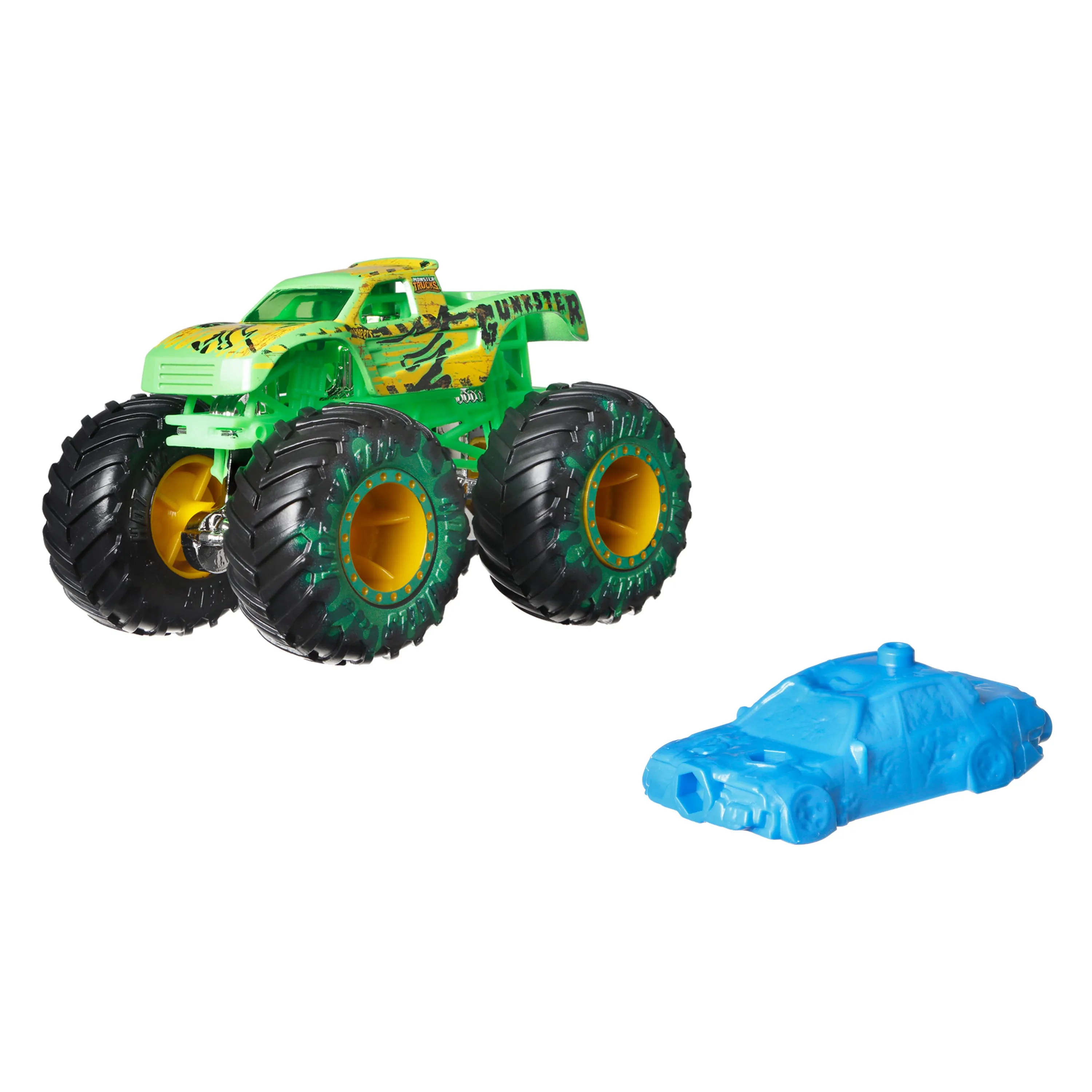 Hot Wheels 1:64 Monster Trucks 2023 Monster Trucks Live 7/8 Gunkster