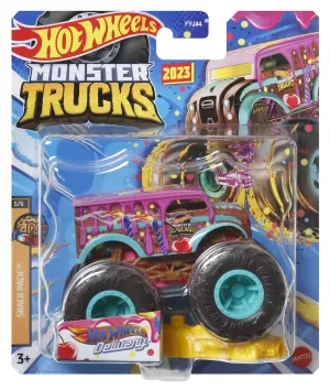 Hot Wheels 1:64 Monster Trucks 2023 Snack Pack 5/6 Hot Wheels Delivery